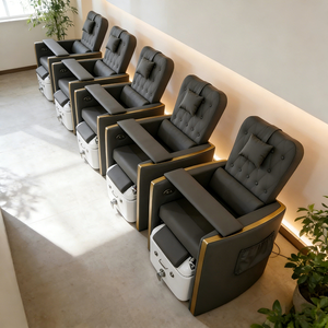 Luxury Electric Pedicure <b>Chair</b> with Foot Massage and Spa <b>Therapy</b> Features - Product Image 6