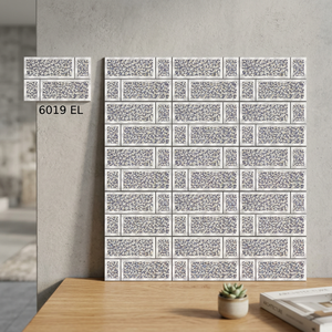 25x37.5 Design d'élévation brillant Aspect extérieur Surface rectifiée mate Carreaux muraux en céramique numérique émaillée 10x15 250x375 Meilleur taux - Product Image 4