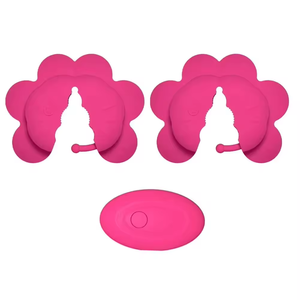 Jouets <span class=keywords><strong>en</strong></span> silicone pour les mamelons, télécommande avec 10 modes de vibration, vibromasseur, jouets sexuels pour femmes, jouets pour adultes pour femmes et couples - Product Image 1