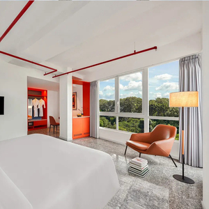 Mobile <span class=keywords><strong>Bagno</strong></span> Commerciale Antiumidità in Pietra con Ripiano Inferiore in Legno - Arredo <span class=keywords><strong>Bagno</strong></span> di Lusso per Hotel Balneari - Product Image 2