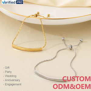 Pulseras de Acero Inoxidable CAIOOCHE, Diseño Romántico de Sueño de Amantes, Cadena Geométrica de Moda, Brazaletes <span class=keywords><strong>para</strong></span> Parejas, Regalo de Joyería <span class=keywords><strong>para</strong></span> el Día de San Valentín - Product Image 1