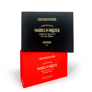 Aangepaste Rode Zwarte Fluwelen Magnetische Papieren Doos Voor Parfum Glazen Fles Doos Met Luxe Goud Folie Stempelen - Product Image 6