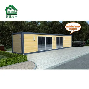 JIS Standard Electrical System and Polyurethane board Insulation 40ft container homes luxury