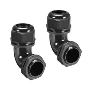 Passe-câble en nylon à angle droit de 90 degrés M12/M16/M20/M25, connecteur d'étanchéité en plastique étanche pour entrée de câble - Product Image 6