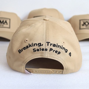 Cappelli da Baseball Professionali Personalizzati con Ricamo <span class=keywords><strong>a</strong></span> Rilievo, Profilo Alto, in Tessuto di Cotone per Uomo - Product Image 2