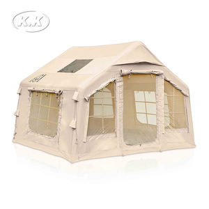 Tente de Glamping Gonflable Kawagebo Kamp (KK) 10,5' X 8,2' (8m²) en Polyester-Coton, Type Cabine, Facile à Gonfler, pour Camping - Product Image 2