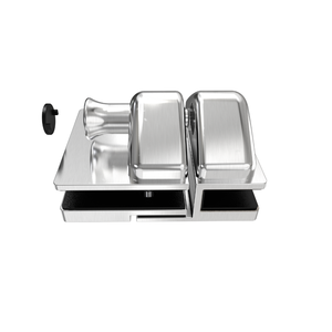 Loquet de porte en verre à prix abordable, serrure magnétique en acier inoxydable 2205 pour clôture de piscine en verre, balustrade et rampes - Product Image 5
