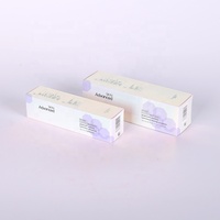 Conception d'impression en gros 5ml 8ml 10ml tube et boîte de brillant à lèvres étiquette personnalisée avec logo