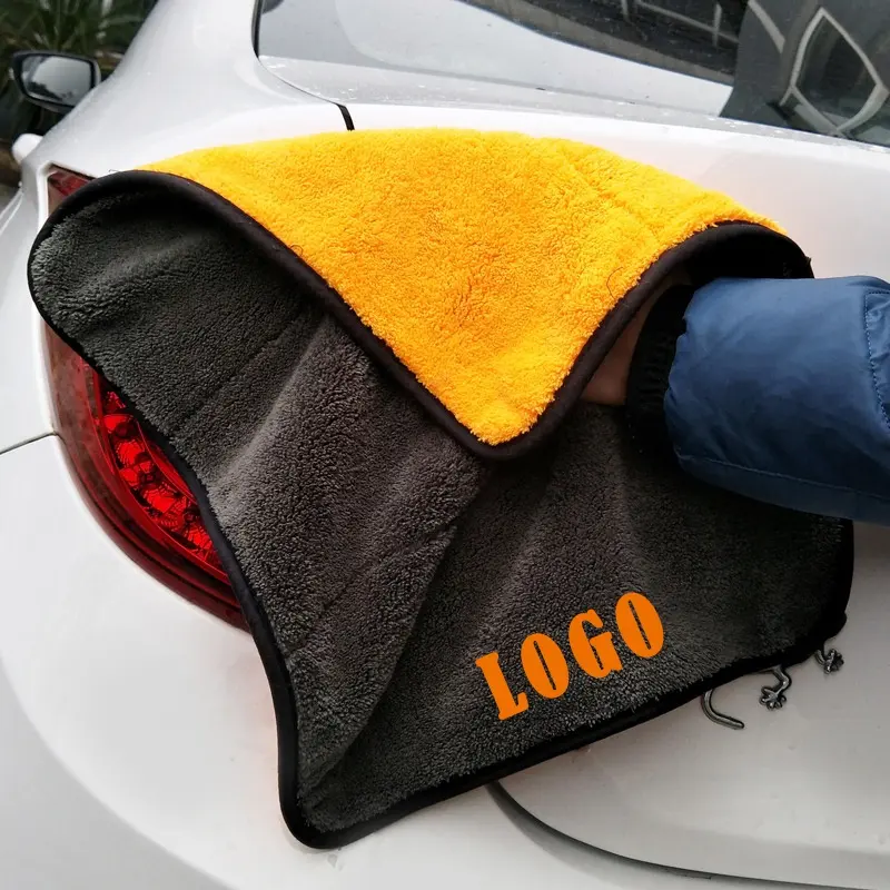 12x16 inch Hot Bán 600 GSM một cách nhanh chóng khô sợi nhỏ rửa xe khăn cho xe-rửa chuỗi