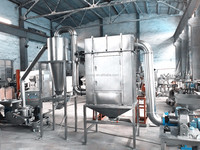 Broyeur super micro automatique complet avec moteur et pompe pour la transformation alimentaire, machine de fabrication de poudre continue