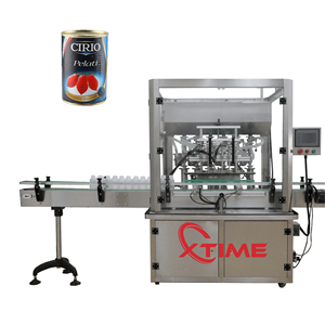 Автоматическая линия Xtime для розлива, укупорки и упаковки томатного соуса, кетчупа, пасты и жидких соусов в жестяные банки - Product Image 1