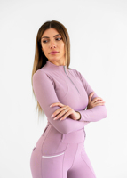 Vêtements équestres personnalisés en gros, OEM, chemise à séchage rapide, coupe ajustée, sous-vêtement pour femme, demi-zip