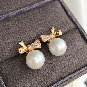 Accessoires minimalistes en perles d'eau douce simples et en forme de cercle, boucles d'oreilles, bracelets et bagues polyvalents pour femmes, pour le quotidien et le bureau - Product Image 3