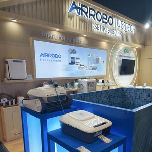 AIRROBO APP Control <span class=keywords><strong>Robot</strong></span> piscina robótica Máquina automática Herramientas de limpieza inalámbricas Skimmer natación aspiradora <span class=keywords><strong>Robot</strong></span> limpiador de piscinas - Product Image 4