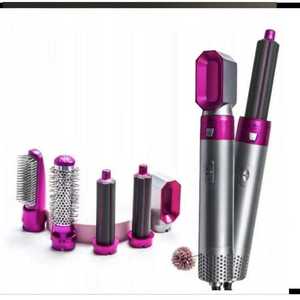 ชุดจัดแต่งทรงผมคุณภาพเยี่ยมแบบ5-in-1พร้อมอุปกรณ์ดัดและยืดผมสำหรับการจัดแต่งทรงผมระดับมืออาชีพ - Product Image 1