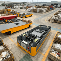 Chariot de transfert de batteries 25 tonnes avec charge rapide pour ligne de transfert de rouleaux en papeterie