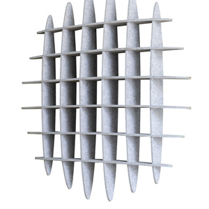 Pannello Fonoassorbente in Feltro PET Leggero e Facile da Installare, Pannello Acustico Sospeso per Ufficio, Tipo Poliestere - Product Image 3