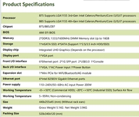 6 Lan Router Pc Mini Precio De B75 B85 Z87 jaringan 10gbe pfsense alat Coreboot Bios Intel Core I3 I5 I7 1U Firewall Sfp Cpu