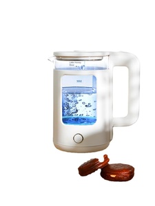 กาต้มน้ำแก้วไฟฟ้า110V 1.8L ไฟ LED อัจฉริยะควบคุมอุณหภูมิอัตโนมัติแบบพกพาไร้สายกาแฟพลาสติก - Product Image 3