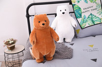 Diseño personalizado lindo peluche relleno patata suave peluche oso juguetes de peluche