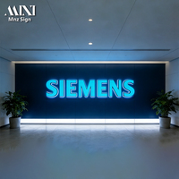 Caractères lumineux LED plats personnalisés pour MNZ et décoration pour bars, magasins, hôpitaux, bâtiments
