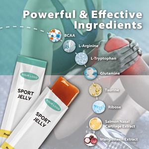 Taiwán hizo ODM OEM Energy Gel Pre-Trabajador Reparación y recuperación Suplementos Endurance Boost Jelly - Product Image 3