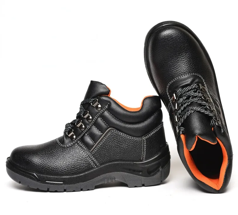 รองเท้าหนังแท้ De Seguridad Calzado De Seguridad,รองเท้านิรภัยป้องกันไฟฟ้าสถิตสำหรับอุตสาหกรรมผู้ชายปี2023