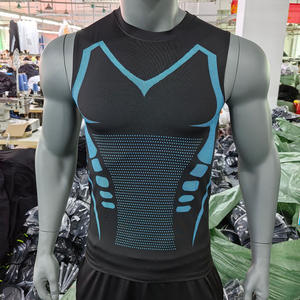 Débardeur de sport respirant à compression sans manches pour homme 2026 - Product Image 1