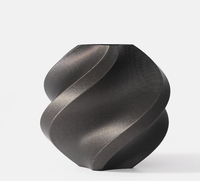 Filament d'imprimante 3D Bambu Metal PLA 1,75 mm 1 kg Effet métallique brillant Cuivre Or Argent Compatible avec les systèmes X1C P1S AMS