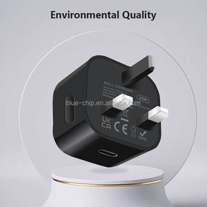 <span class=keywords><strong>Cargador</strong></span> <span class=keywords><strong>de</strong></span> Pared Portátil <span class=keywords><strong>de</strong></span> 25W con Conector Tipo C para Teléfonos Móviles, Compatible con <span class=keywords><strong>iPhone</strong></span> y Samsung - Product Image 5