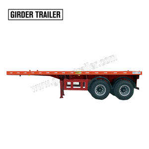 Baby stroller — double essieu pour camions, suspension pneumatique, petit conteneur plat, semi-plat, 20 pieds, remorque à suspension pneumatique - Product Image 6