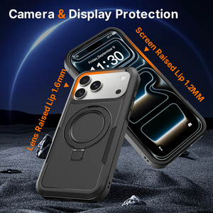 Funda Premium para Teléfono Móvil con Soporte Ajustable para iPhone 17 18 Pro Max, Funda Magnética Antigolpes de Alta Gama para Smartphone - Product Image 3