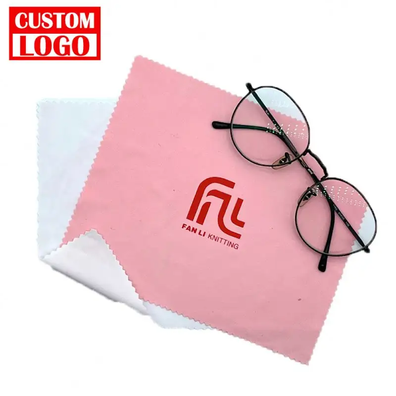 Opp Bag Package Car Cleaning Cloth Microfiber Fashion Style Printing Polishing Sunglasses Cloth