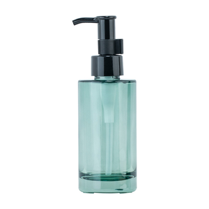 Dunkelgrüne Glas-Pumpflaschen Klare Pumpflasche für Seifenspender, Leere Glas-Pumpflasche für Shampoo Glas-Kunstware - Product Image 1