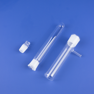 Tubos transparentes do quartzo do silicone fundido vidro resistente ao calor personalizado do tamanho - Product Image 6