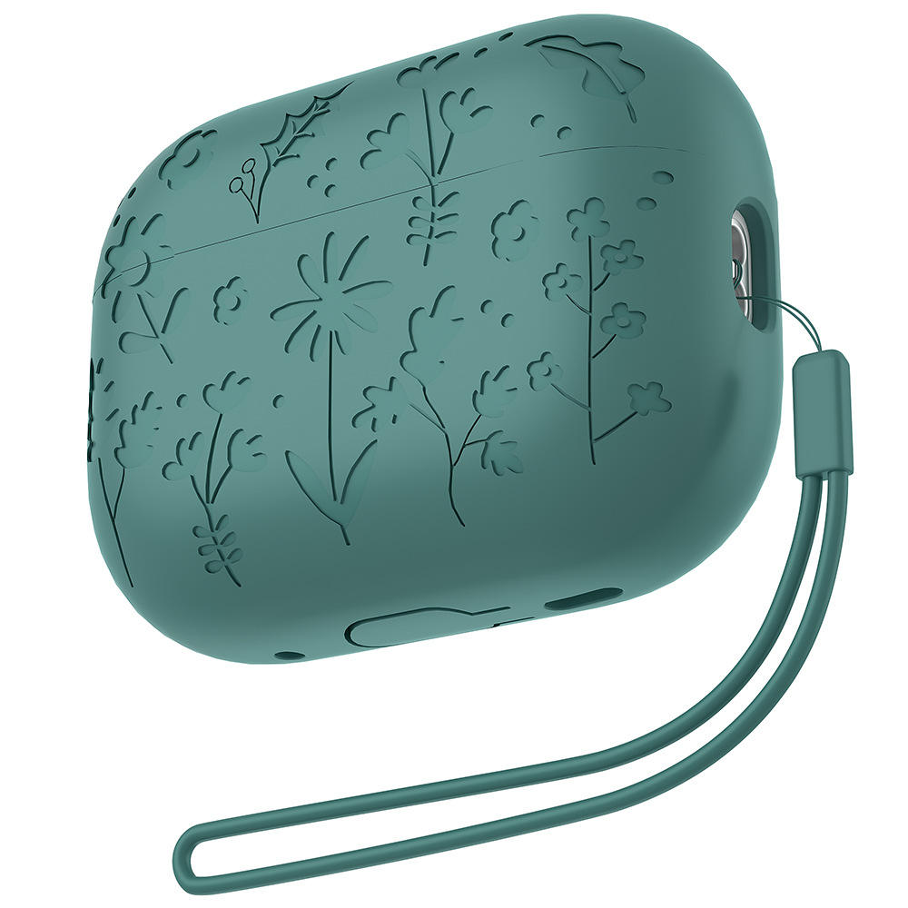 สีเขียวสน--พร้อมเชือกคล้อง