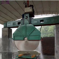 Machine de découpe à pont à quartz et granit automatique à grande vitesse, machine à pierre de marbre, moteur contrôlé par PLC Henan Gongcheng