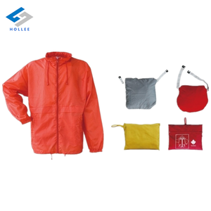 <span class=keywords><strong>Chaqueta</strong></span> de poliéster ultraligera para <span class=keywords><strong>hombre</strong></span>, cazadora a prueba de viento con capucha personalizada, impermeable, con bolsa, promoción - Product Image 2