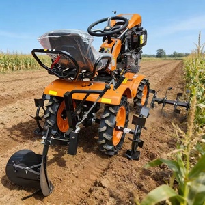 Tracteur à chenilles agricole <span class=keywords><strong>de</strong></span> 40 CV pour rizières avec rotoculteur et remorque - Product Image 6