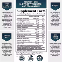 Complément alimentaire pour les yeux OEM, vitamines et minéraux pour la santé de la vue, avec lutéine, zéaxanthine, zinc et vitamines, capsules pour la santé des yeux