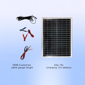 وحدة طاقة بطارية شمسية صغيرة أحادية الشكل 30 واط للضوء من نوع HJT - Product Image 4