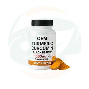 허브 보충제 관절 및 심장 건강 지원 강황 커큐민 캡슐 강황과 흑후추 캡슐 - Product Image 1