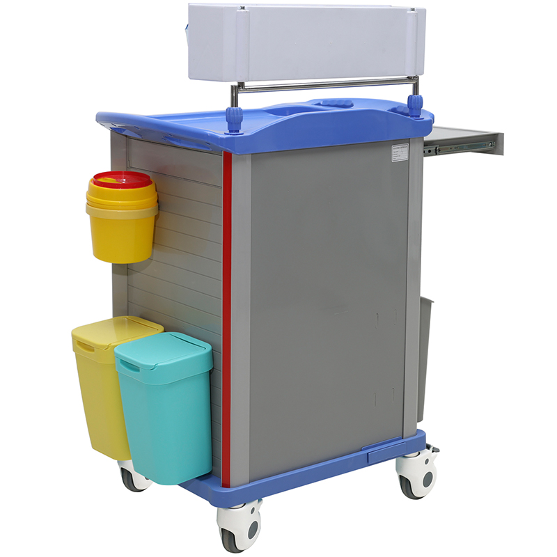MN-AC003 Multi-Functinal Medical Trolley  ABS Anesthesia Trolley With High Quality