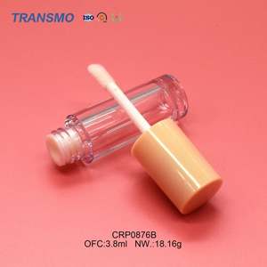 Tubes de gloss à lèvres en plastique avec logo personnalisé, tubes de gloss à lèvres en plastique, 3,8 ml, tubes de gloss à lèvres ronds et épais - Product Image 6