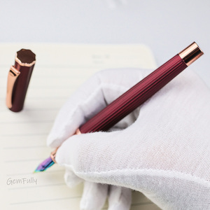 Gemfully chương trình nghị sự 2026 Tây Ban Nha mới công nghệ sản phẩm thông minh Bút màu xanh đậm và vàng đài phun nước bút - Product Image 4