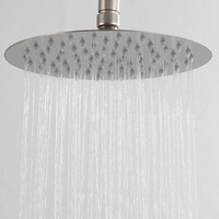 Ensemble de douche de bonne qualité robinets de bain et de douche en acier inoxydable SUS 304 pour salle de bain ensemble de douche avec étagère