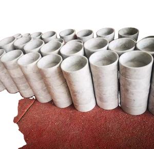 Bester Preis Haustier Katzen und Hunde Schüssel Beige Travertin Marmor Schüssel - Product Image 4