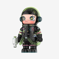 Коллекционная фигурка POPMART MEGA SPACE MOLLY 400% Rick Morty, оригинальная аниме-фигурка из ПВХ, для декора дома, в закрытой упаковке, для коллекционирования и демонстрации
