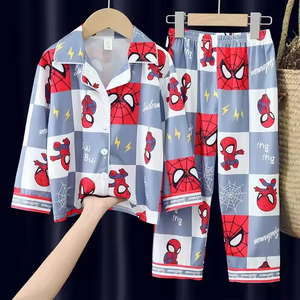 Pyjamas pour enfants en gros du fabricant 2025, ensemble de pyjama de marche pour garçons, doux pour garçons - Product Image 4