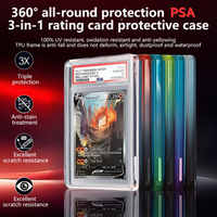 Étui de protection antichoc et étanche en TPU pour cartes gradées PSA 3-en-1 durable, coque pour cartes de collection